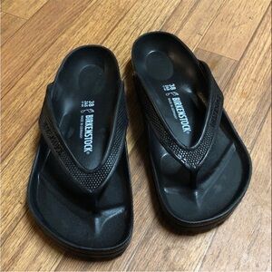 Birkenstock  Black Flip-Flops